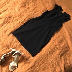 Lacey little black dress